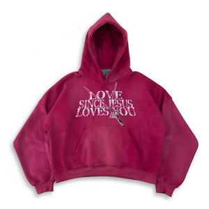 Hot Style oversized <b>dropped</b> shoulder men Pullover Hoodies Warm and Comfortable Custom logo Printing 100%cotton fleece 450 gsm - Product Image 4