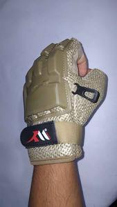 Guantes Antideslizantes para Paintball, Guantes Tácticos Resistentes con Malla Transpirable en la Parte Posterior y Acolchado Absorbente de Impactos para Paintball al Aire Libre - Product Image 4