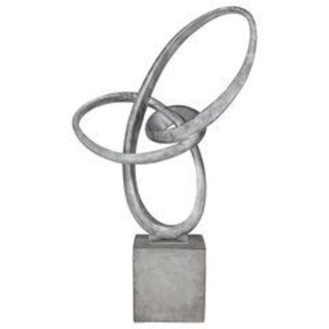 Whole House Worlds Silver Spinnaker Sail Boat Sculpture Polished Aluminum <b>Hand</b> <b>Cast</b> Nautical Home Decor Metal Sailboat Figurine - Product Image 3