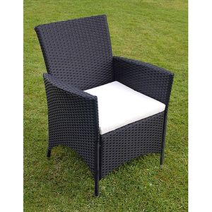 Ensemble de meubles de jardin noirs - Product Image 6