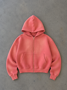 Sudadera con capucha y cremallera personalizada con pedrería completa, chaqueta de algodón grueso digital estilo streetwear con adornos de cristal, para hombre, invierno, ecológica - Product Image 6