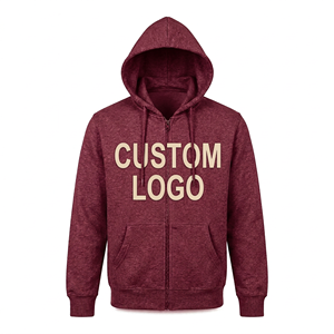 Sudadera con capucha personalizada para invierno, sudadera con capucha gruesa, sudadera con capucha con cremallera, proveedor mayorista de marca privada para minoristas de ropa. - Product Image 4