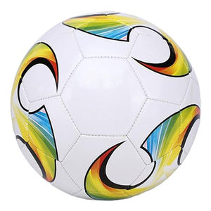 Ballon de football en cuir PU de haute qualité, écologique et durable, taille personnalisée, pour l'entraînement et les matchs de compétition, vente en gros - Product Image 1