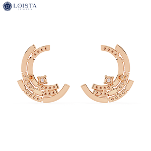 IGI Certified Lab Grown Diamond Earring <b>Studs</b> <b>Men</b> Custom 10K 14K 18K Gold Vvs Lab Created Made Diamond Earrings Women Jewelry - Product Image 3