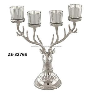Premium Handmade Round Metal <b>Candlestick</b> <b>Holder</b> Living Room Interior Stylish Decor Luxury Artistic Christmas Home Decoration - Product Image 5