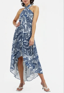 Robe midi tissée streetwear pour femmes du Vietnam, étiquette personnalisée, tissu pour usage quotidien, silhouette trapèze, respirante, OEM ODM, vente en gros - Product Image 2