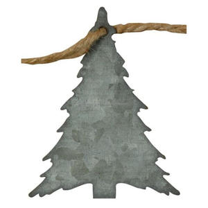 Adornos de árbol de Navidad de forma personalizada más vendidos, adornos colgantes de hierro de hoja de artes y manualidades navideñas para Decoración - Product Image 4