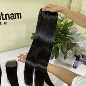 Mèches brésiliennes 100% naturelles péruviennes, cheveux bruts, Double Drawn, Extensions de cheveux, livraison rapide, en lot - Product Image 5