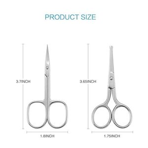 Ensemble de ciseaux à cuticules avec lames affûtées, outil de manucure pour adultes, ciseaux à cuticules en acier inoxydable affûté pour la manucure en salon - Product Image 5