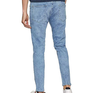 Nouveauté Jeans pour hommes Coupe slim Pantalons en denim décontractés Design tendance Tissu doux Idéal pour le style street ou le bureau - Product Image 2