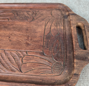 Bandeja Redonda Rústica de Madera de Acacia con Compartimentos, Platos Personalizados para Servir Frutos Secos, Mezcla de Nueces, Queso y Aperitivos - Product Image 4