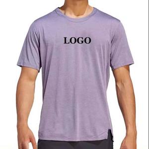 OEM Custom Logo <b>Design</b> Short Sleeve Men's T Shirts Summer Wear High Street Style Cotton Breathable Crewneck Eco-Friendly Quick - Product Image 1
