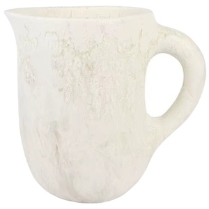 Meilleur Carafe à Eau en Résine Polyester au Design Classique, Texture Résine avec Motif Tourbillon Abricot Aqua pour Cadeaux de Noël et de Cuisine - Product Image 1