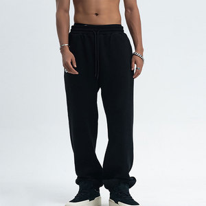 Pantalones Deportivos de Algodón Personalizados para Hombre, Cintura Elástica con Cordón, Estilo Casual, Bolsillos Laterales, Ropa Urbana para Otoño - Product Image 6