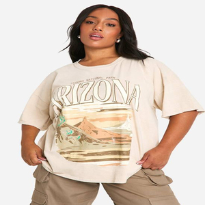Camisetas de Mujer de Alta Calidad 100% Algodón, Manga Corta, Cuello Redondo, Estilo Casual, Ligeras, para Uso Diario - Product Image 1