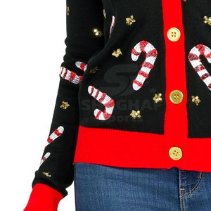 Cardigan pour femmes, tissu léger et doux, manches longues, vêtements décontractés chauds, confortables et élégants, cardigan pour femmes - Product Image 5