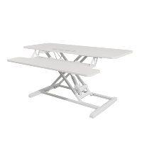 Convertisseur de bureau électrique AUKI 1010MM, support réglable en hauteur pour bureaux et espaces de travail à domicile