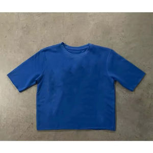 Camiseta de Alta Calidad para Hombre, Corte Recto, Efecto Desgastado por el Sol, Oversize, 100% Algodón Terry, con Estampado Gráfico Personalizado, para Parejas - Product Image 6