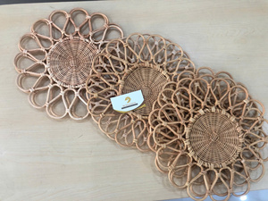 Handmade Rattan Decorative Plate Premium Quality Natural Fiber Tray for Modern Home Decor - Product Image 4