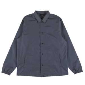 Veste Coach Delta personnalisée avec logo, pour homme, en polyester beige, résistante à l'eau, avec fermeture boutonnée, style racer, avec broderie de lettres sur le devant - Product Image 5