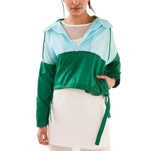 Chaqueta Cortavientos Ligera de Invierno para Mujer, Diseño Personalizado, Impermeable, de Poliéster y Nailon, con Capucha, Estilo de Trabajo Moderno - Product Image 1