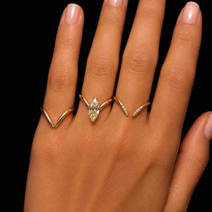 Anillo Personalizado con Grabado, Joyería de Moda de Acero Inoxidable para Mujer, Venta al Por Mayor - Product Image 5