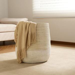 Panier de rangement artisanal en jonc de mer, panier organisateur tressé naturel, grand format, fournisseur en gros, fabricant, commande en gros personnalisée - Product Image 6