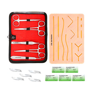 Suturas quirúrgicas Estilo militar Kit quirúrgico de emergencia Kit de práctica de suturas Kit de control de sangrado Conjunto de práctica quirúrgica al por mayor - Product Image 1