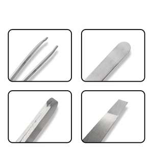 Pince à épiler de précision durable pour sourcils, à pointe inclinée, en acier inoxydable, pour l'épilation - Product Image 4