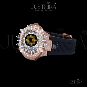 Premium Moissanite <b>Diamond</b> Quartz Hip Hop Men's <b>Watch</b> Luxury Fashion Waterproof Stainless Steel for Limited Edition Coin - Product Image 3