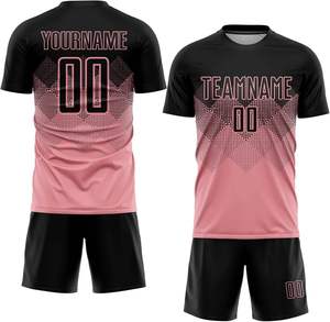 ราคาโรงงานขายส่ง เสื้อฟุตบอลออกแบบเองตามสั่ง ชุดฟุตบอลสโมสรแบบซับลิเมชั่น ชุดฟุตบอลชาย - Product Image 4