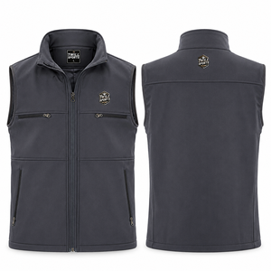 Custom Logo Slim Fit Padding Softshell Vest Sleeveless Casual Wear Breathable High Quality New Design Winter Softshell Vest - Product Image 1