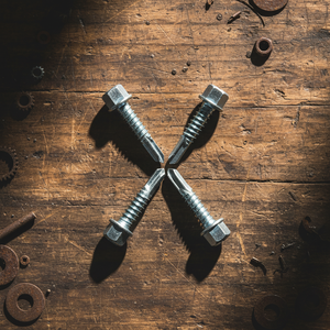 Tornillos Autoperforantes de Cabeza Hexagonal, Clase 8, Acero al Carbono, Zincados/Galvanizados/Fosfatados, Medidas en Pulgadas/Métricas, Fijaciones para Techos y Estructuras, OEM - Product Image 1