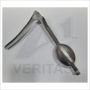 เครื่องมือตรวจภายในช่องคลอด สแตนเลสสตีล 80x38 มม. ผิวกระจกเงา A-1 VERITAS อุปกรณ์ผ่าตัดสูตินรีเวช ใช้ซ้ำได้ ฆ่าเชื้อได้ด้วยหม้อนึ่งความดันสูง CE ISO 1 - Product Image 6