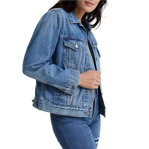 Chaquetas Vaqueras para Mujer, Casuales, de Invierno, Corte Regular, de Algodón, Secado Rápido, Transpirables, Personalizables, Premium - Product Image 4