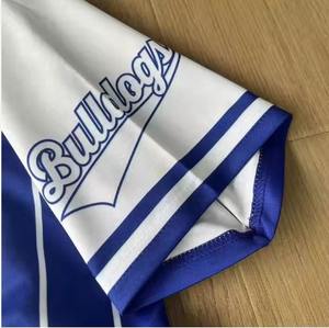 Conjunto de Jersey de béisbol personalizado de alta calidad para jóvenes uniforme transpirable con diseño impreso digital ropa de Softbol - Product Image 6