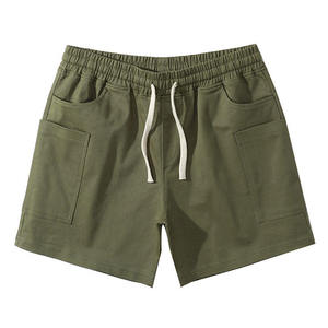 Service OEM – Short de course uni pour homme, séchage rapide, respirant, écologique, style vintage, pour la gym, le sport, décontracté, streetwear - Product Image 1
