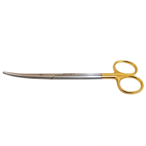Curved Blunt Blades Dissecting Scissors TC Tungsten Carbide Surgical Instrument <b>Precision</b> Fine Tissue Dissection <b>Tool</b> - Product Image 3