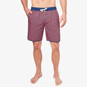 High Quality Custom Made Men's <b>Swimming</b> Shorts Light <b>Weight</b> Best Fabric with Sublimated Pattern Made in Pakistan - Product Image 3