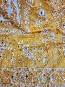 Handcrafted Mirror Embroidery <b>Shawl</b> Traditional Scarves <b>Shawls</b> & Hijab Stylish Ethnic Fashion <b>Wrap</b> for Women Festive Wear - Product Image 4