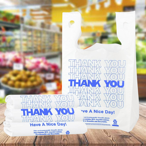 Sacs en polyéthylène haute densité (HDPE) à prix d'usine, sacs d'emballage en plastique, sacs personnalisés imprimés, imperméables et durables, fournisseur - Product Image 1