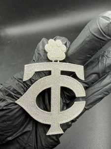 Colgante de Letra Inicial con Incrustaciones de Moissanita, Estilo Hip Hop, para Fiestas y Eventos, con Plata 925, Joyería Fina, Colgantes y Dijes - Product Image 2