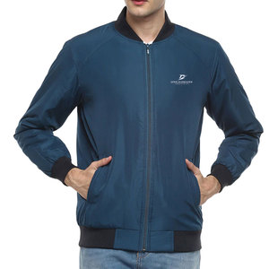 Dernière conception – Blouson bomber homme en toile polyester/coton avec col montant, imperméable et respirant – Vente en gros – Veste d'hiver - Product Image 1
