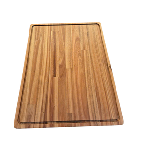 Ensemble de planches à découper rectangulaires en bois d'acacia, double face, non toxiques, durables, anti-corrosion, 2 cm, compatibles lave-vaisselle - Product Image 2