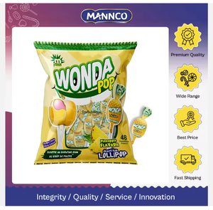 Premium Quality Yellow Color Delicious Sweet Taste Hard Texture Tongue <b>Painter</b> Pineapple Flavor Gum Filled Lollipop - Product Image 2