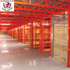 Sistema de estante de entresuelo de acero duradero con protección contra la corrosión diseñado para maximizar el espacio vertical en almacenes y fábricas - Product Image 3