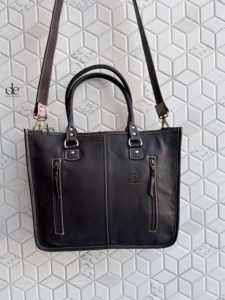 Bolso de Mano de Piel de Vaca Auténtica para Mujer, Bolso de Cuero Elegante para Tallar el Pelo, Bolsos de Mano para Multiusos, Novedad - Product Image 3