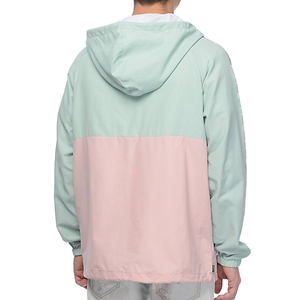 Custom Men's Stylish Casual Zipper Windbreaker <b>Jacket</b> 100% Polyester <b>Waterproof</b> <b>Plus</b> <b>Size</b> Latest Design Contrasting Colors - Product Image 6