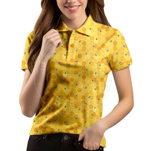 Ropa Deportiva para Mujer, Polo de Golf Cómodo para Entrenamiento de Golf, Viajes de Fin de Semana, Venta al Por Mayor - Product Image 3