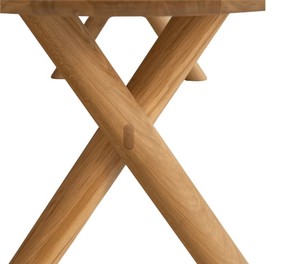 Ensemble de salle à manger scandinave en bois massif, table ovale moderne avec 6 chaises, meubles durables pour la salle à manger - Product Image 6